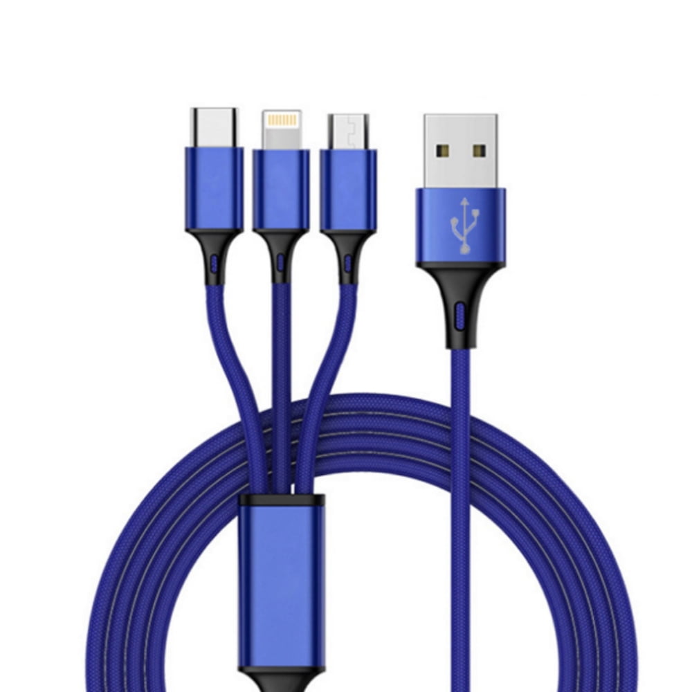 Android Tpye-C Universal Interface Suitable for Apple Etc. N/C Yamaha3-In-1 Telescopic Multi-Function Charging Cable 